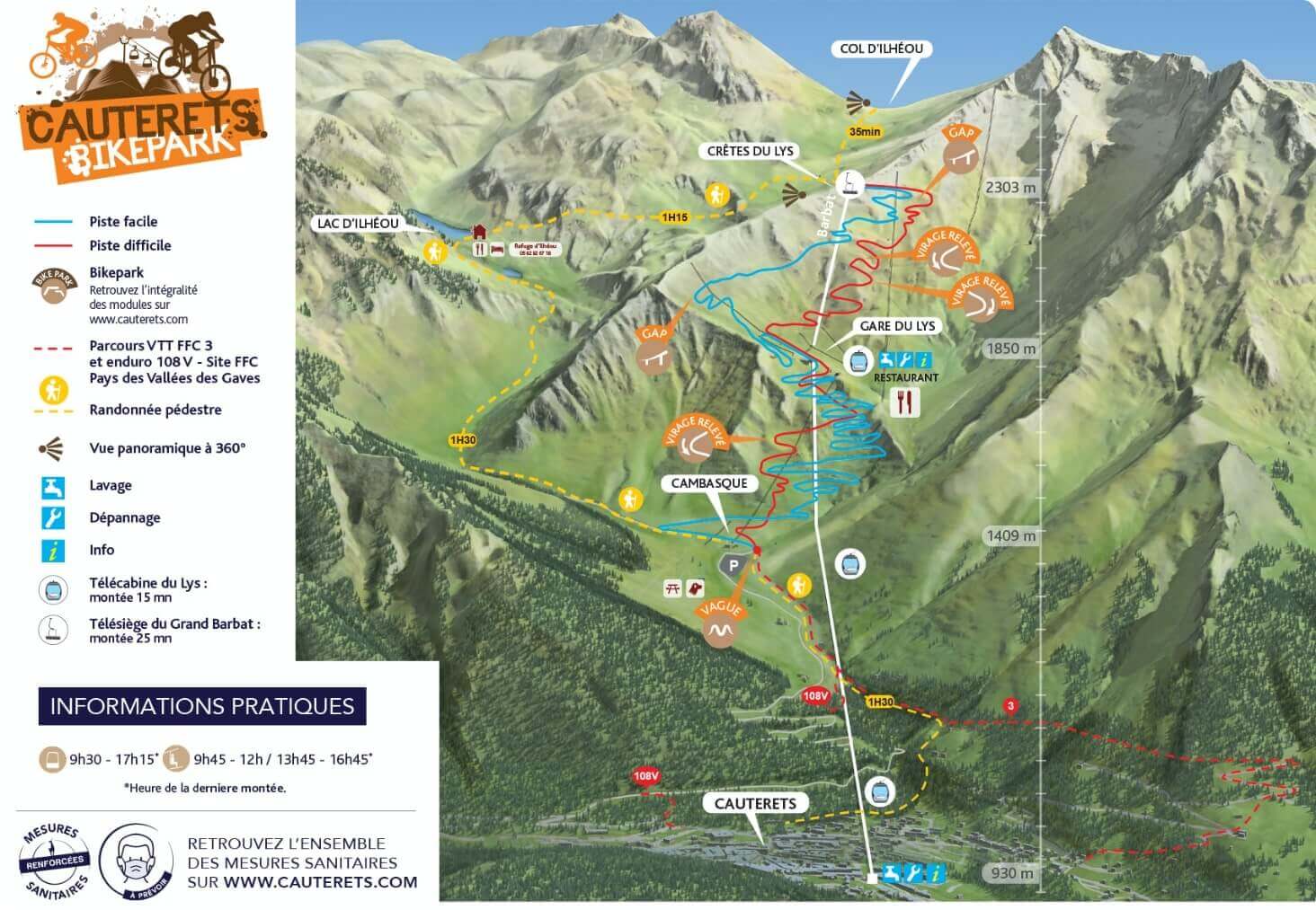 Bike Park de Cauterets, Bike&Py - Logo